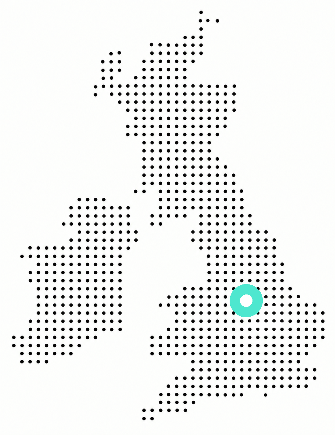 London, north of the Thames