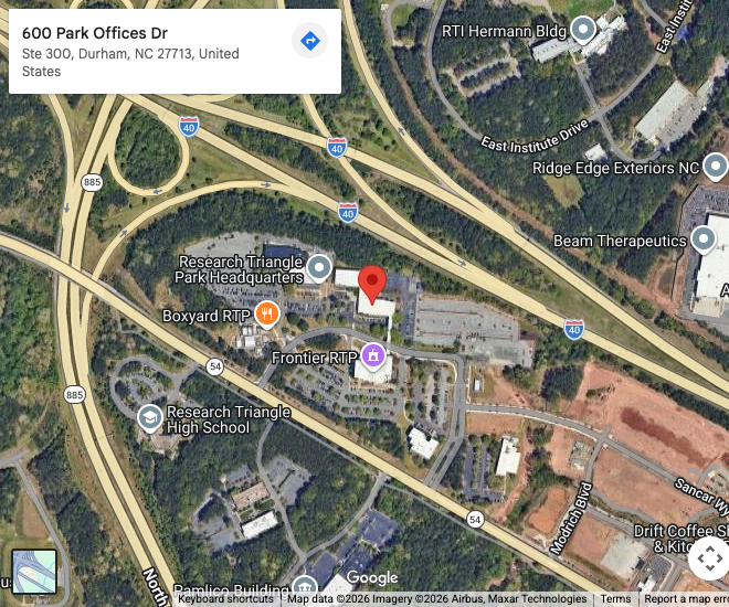 600 Park Offices Dr, Ste 300, Durham, NC 27713, United States